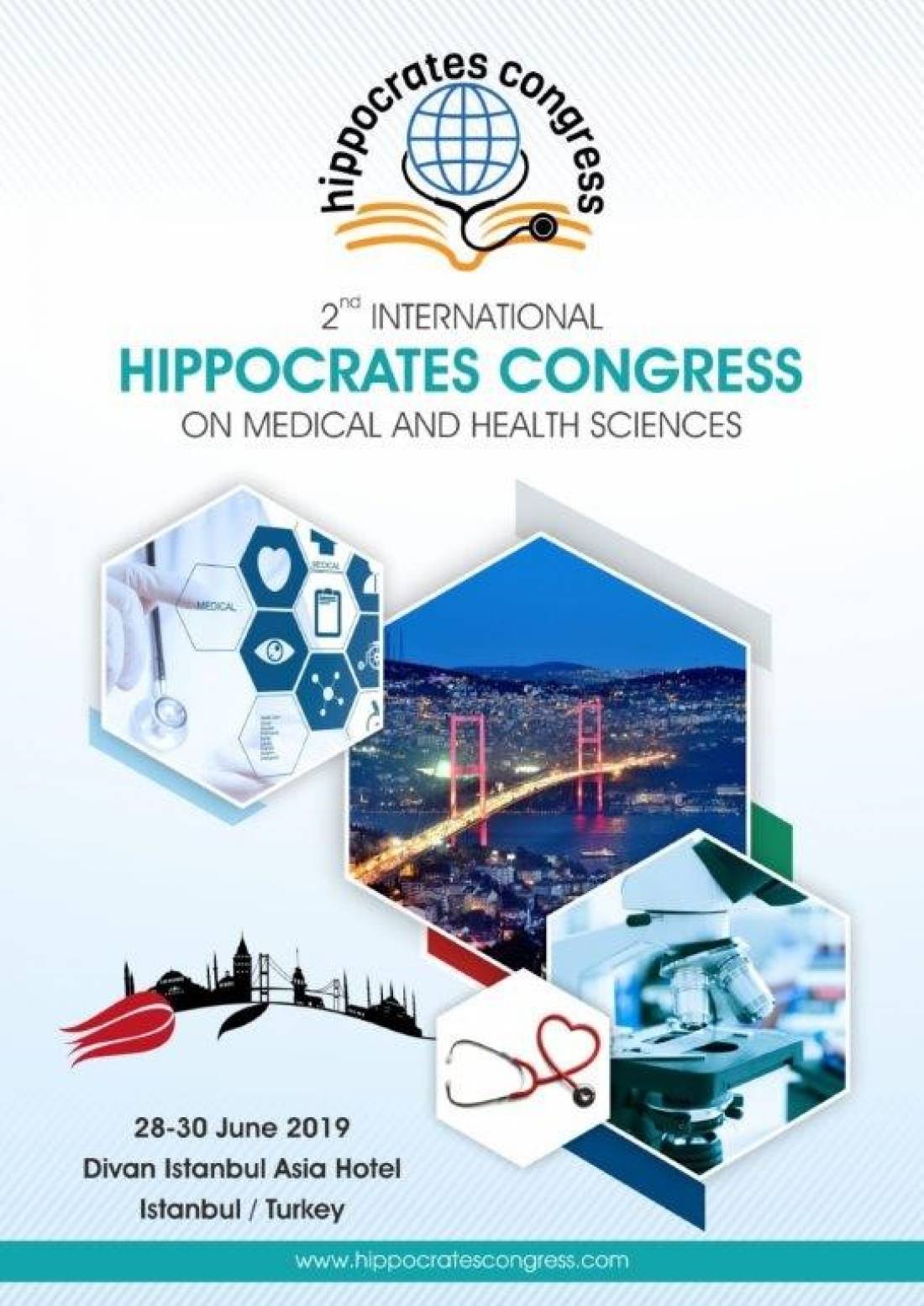 2nd International Hippocrates Congress on Medical and Health Sciences, Istanbul 28.-30.6. 2019.