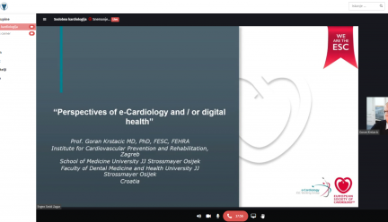Kongres Slovenskog kardiološkog društva - sudjelovanje Ravnatelja Poliklinike izv. prof. prim. dr. sc. Goran Krstačić dr. med.